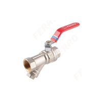 Zawór kulowy FERRO F-POWER 1 1/4'' GW, uchwyt: dźwignia