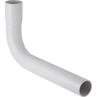 Kolano spłukujące 90 st., biały-alpin