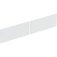 Zestaw frontów szuflad do dolnej szafki pod umywalkę GEBERIT, kol. biały szer.1600 mm