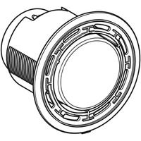 Przycisk Geberit do zdalnego uruchamiania spłukiwania typ 01, pneumatyczny, okrągły, do spłukiwania jednoilościowego: Biały-alpin