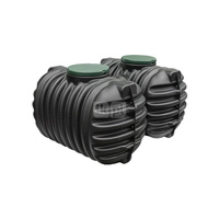 CRISTAL DUO zbiornik podziemny 5300 /5600L z pokrywami D600