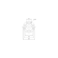 Przeciwkołnierz CR 45 DN80 PN16