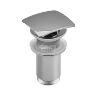 Zestaw odpływowy do umywalki PERFEXIM SPMWK00K chromowany 2 3/4'', przycisk kwadratowy wypukły