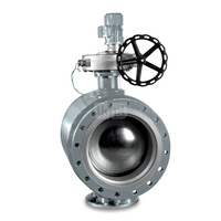 Kurek kulowy kołnierzowy do gazu WK 6a PS 25 DN 400 kula k.o.