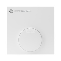 Czujnik temperatury Basic+ z ukrytą nastawą (ogrzewanie) - 24V