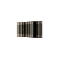 Grzejnik żeberkowy INSTAL-PROJEKT TUBUS 3, podłączenie dolne/50 2000 x 531 mm, kolor transparentny/transparent varnish, moc 2158 W