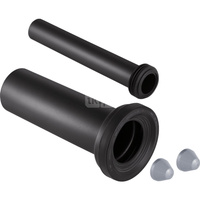 Zestaw przyłączeniowy Geberit do wiszącej miski WC, długość 30 cm: d=90mm, d1=45mm, Chrom matowy