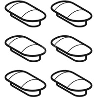 Zestaw podkładek do deski sedesowej i pokrywy deski sedesowej, do Geberit AquaClean Mera (6 szt.)