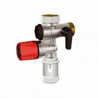 Kompaktowa grupa bezpieczeństwa do zasobników wody użytkowej SAFETY GROUP 3/4" MF DIRITTO 