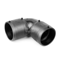 Kolano elektrooporowe dwustrefowe PE100RC 90 st. d 225 FOX