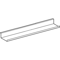 Półka ścienna Geberit: 67.5x5.5x13cm, Piaskowy szary / Malowany proszkowo, matowy