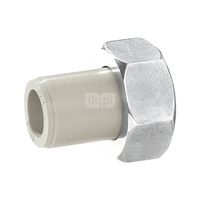 Półśrubunek z płaskim uszczelnieniem GW PP-R - 32 G1 1/4”