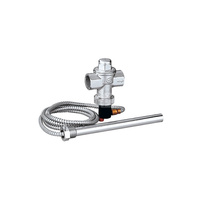 Zawór upustowy bezpieczeństwa termicznego do kotłów na paliwo stałe 3/4" GW niechromowany