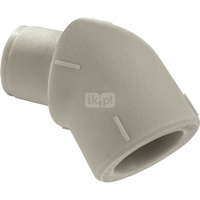 Kolano nyplowe 45' PP-R - 20