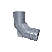 ST Kolano redukcyjne z podparciem ŁPKKI 93 60/80W rys.TW/0156/15