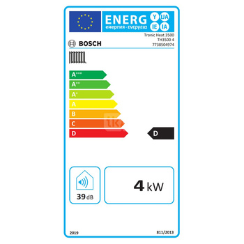 Kocioł elektryczny BOSCH TERMOTECHNIKA Tronic Heat 3500 4 kW