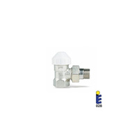 Termostatyczny zawór grzejnikowy kątowy VALVOLA ATT.FERRO SQUADRA 3/8"