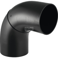 Długi łuk 90' GEBERIT HDPE, PE / polietylen, 200 mm, DN 200 x 200 mm x DN 200 (króciec)