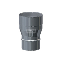 Redukcja stal nierdzewna MK ŻARY PR RDZI fi180W x 200 mm do kanałów wentylacyjnych okrągłych