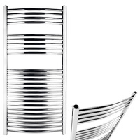 Grzejnik łazienkowy typ 600x1200 łuk chrom