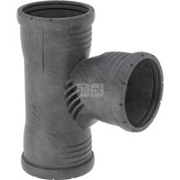Trójnik GEBERIT 87.5' PP 110 mm x 50 mm x 110 mm (mufa z tworzywa sztucznego do spawania/zgrzewania x mufa z tworzywa sztucznego do spawania/zgrzewania x mufa z tworzywa sztucznego do spawania/zgrzewania)