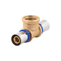 Trójnik PERFEXIM 73A mosiądz 16 mm x 1/2'' x 16 mm (zz x GW x zz)