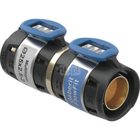 Złączka przejściowa  GEBERIT FlowFit, 20 mm (łącznik zaprasowywany x łącznik zaprasowywany)