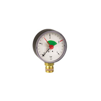Manometr z rurką Bourdona AFRISO HZ grzewczy 0/4 bar G1/4B radialne fi 63 mm, kl. 2.5%