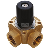 Zawór 4-drogowy, PN 16, DN 25