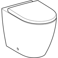 Miska WC stojąca GEBERIT iCon bez kołnierza wewnętrznego