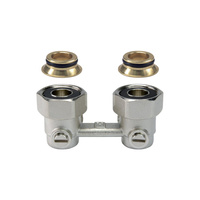 Zawór kątowy, podwójny z odcięciem, 3/4", (minimalne zamówienie 10 szt.)