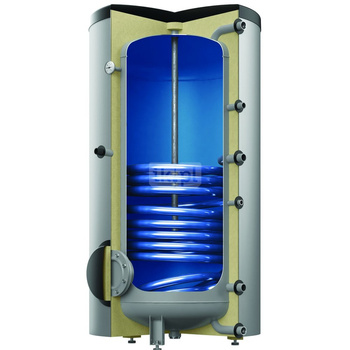 Pojemnościowy podgrzewacz wody Storatherm Aqua AB 100/1_C 1 wężownica, srebrny, klasa energetyczna C