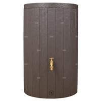 TIMBER zbiornik na deszczówkę 230 litrów brązowy