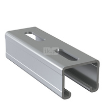 Szyna montażowa NICZUK SZMB, gr. 3 mm, dł. 4000 mm, stal nierdzewna (ocynk galwaniczny)