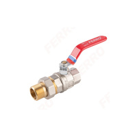 Zawór kulowy FERRO F-POWER 1/2'' GZ x GW, uchwyt: dźwignia