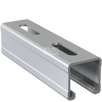 Szyna montażowa NICZUK SZMF, gr. 2.5 mm, dł. 3000 mm, stal nierdzewna (ocynk galwaniczny)