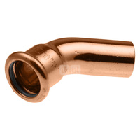 Kolano nyplowe 45' Copper - 108