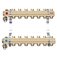 Rozdzielacz 10-drogowy z zaworami odcinającymi obwody, standard