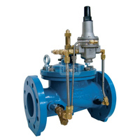 Zawór upustowy (kontroluje i zabezpiecza ciśnienie na dopływie), typ C401, DN 125