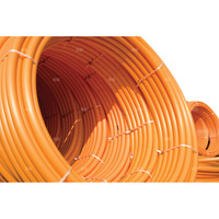 Rura PE do gazu, 250x14,2 pomarańczowo-czarna, RC PE100 SDR17,6