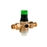 Regulator ciśnienia, ze śrubunkami, 3/4", wersja bezołowiowa