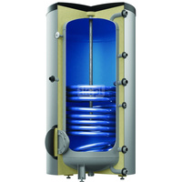 Pojemnościowy podgrzewacz wody Storatherm Aqua AF 500/1M_B 1 wężownica, srebrny, klasa energetyczna B