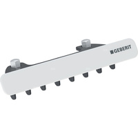 Pokrywa odpływu Geberit z wkładem grzebieniowym, do umywalki, krótka: Biały-alpin