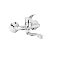 MORRIS BATERIA UMYWALKOWA ŚCIENNA, WYLEWKA 150 MM, CHROM