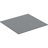 Szklana płyta przykrywająca Geberit do szafki bocznej z dwoma szufladami: Lava, B=45cm, =N/A