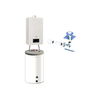 Pakiet Neodens 24 + SRNB 150 + czujnik temperatury c.w.u. + podłączenie kocioł - zasobnik + zestaw bazowy w szacht