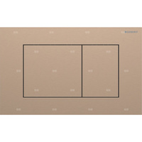 Przycisk uruchamiający Geberit Sigma40, przedni, stal nierdzewna czerwone złoto, prostokątny