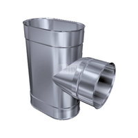 Trójnik 90' MK ŻARY PR TRSZOAI 120x200 mm x 160 mm