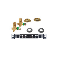 Szyna montażowa do przejścia przez ścianę 16x2-Rp1/2 30mm