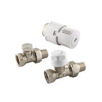 Zestaw termostatyczny grzejnikowy, prosty